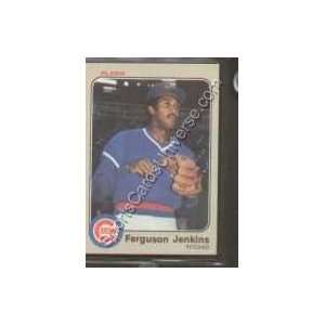  1983 Fleer Regular #498 Ferguson Jenkins, Chicago Cubs 