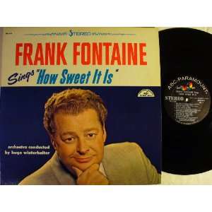  Sings How Sweet It Is Frank Fontaine Music