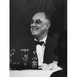 Pres. Franklin D. Roosevelt Attending Jackson Day Dinner Photographic 