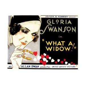  What a Widow, Gloria Swanson, 1930 Premium Poster Print 