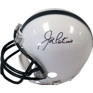 Joe Paterno Autographed Penn State Nifty Lions Mini Helmet
