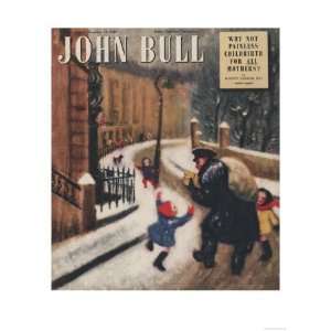 John Bull, Postman Magazine, UK, 1948 Premium Poster Print, 12x16