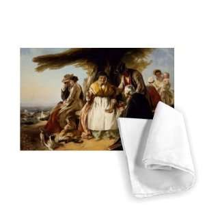  Youth and Age by John Callcott Horsley   Tea Towel 100% 