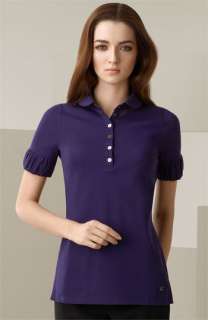 Burberry London Mercerized Piqué Polo  