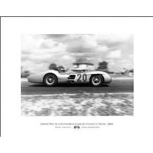  Karl Kling, Mercedes Benz, 1954 by A Smith. Size 12.00 X 