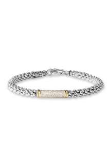 Lagos Oval Rope Diamond Bracelet  