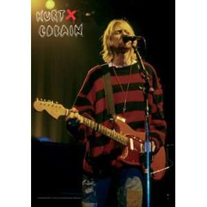 Kurt Cobain Fabric Poster Flag   Stage