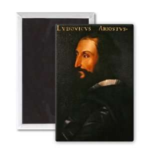  Portrait of the poet Ludovico Ariosto (oil   3x2 inch 