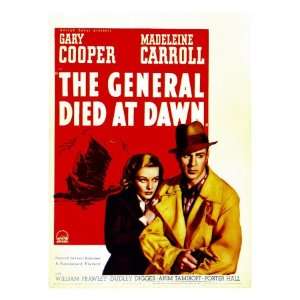  The General Died at Dawn, Madeleine Carroll, Gary Cooper 