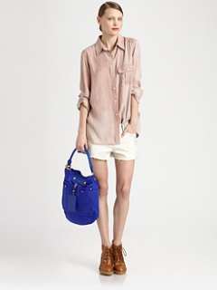 marc by marc jacobs nuage shirt $ 198 00 daisy cut off shorts $ 158 00 