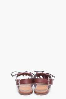 Viktor & Rolf Brown Fringe Sandals for men  