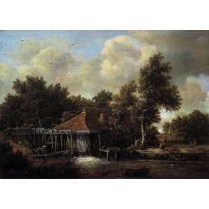  FRAMED oil paintings   Meindert Hobbema   24 x 18 inches 