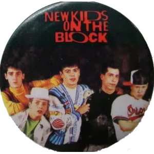  Vinage New Kids On The Block Group Button Pin Everything 