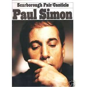   Sheet Music Scarborough Fair Paul Simon Garfunkel 12 