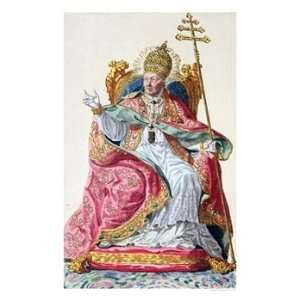  Pope Pius VI from Receuil des Estampes, Representant Les 