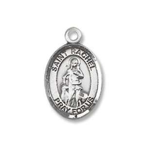  St. Rachel Small Sterling Silver Medal Jewelry