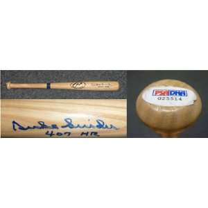  Duke Snider Signed Baseball Bat   Mini PSA COA HOF 