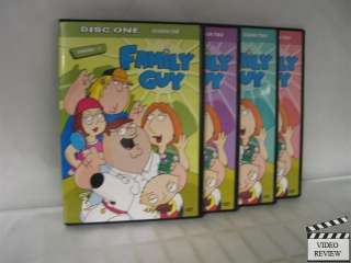 Family Guy   Volume 1 Seasons 1 & 2 (DVD) 4 Disc set 024543069515 