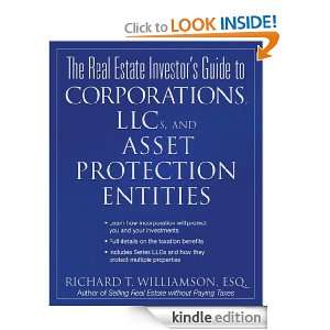 Guide to Corporations, LLCs & Asset Protection Entities Richard 