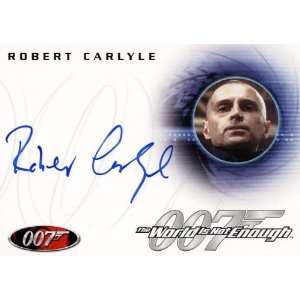  James Bond in Motion   Robert Carlyle Renard Autograph 