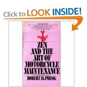    Zen and the Art of Motorcycle Maintenance robert pirsig Books
