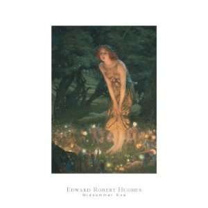  Midsummer Eve by Edward Robert Hughes   32 x 24 inches 