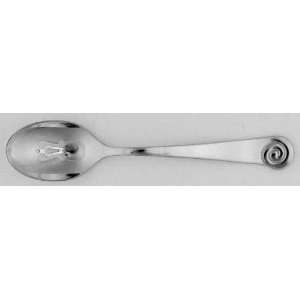 Robert Welch Ammonite Bright (Stainless) Pierced Tablespoon (Serving 