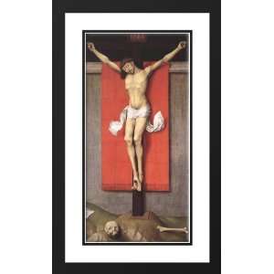 Weyden, Rogier van der 16x24 Framed and Double Matted Crucifixion 