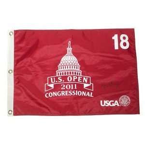 Rory McIlroy Signed Official 2011 US Open Golf Pin Flag