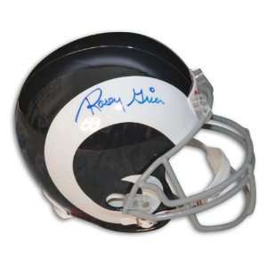  Autographed Rosey Grier La Rams Replica Helmet Sports 