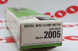 KYORITSU Digital AC Clamp Model 2005 Kew Snap Serie NIB  