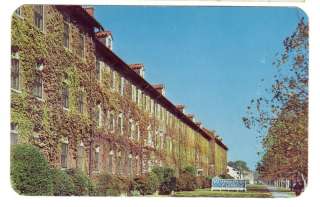 1950s postcard  Headquarters, V Corps, Ft. Bragg, N.C.  