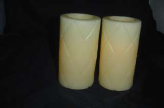 LED FLAMELESS 6 IVORY CANDLES   CLOSEOUT  