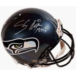 Shaun Alexander Autographed Helmet   Authentic