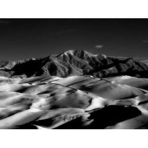 Black and White Infrared Image of Great Sand Dunes NM, CO Photographic 