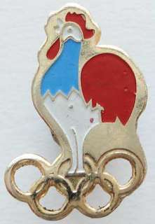 France French official olympics pin National Olympic Committee NOC 