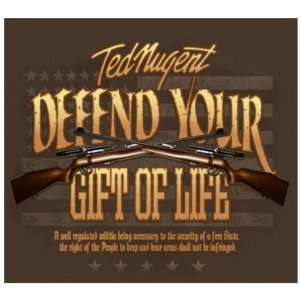 Ted Nugent   Defend Your Gift   Hunting Shirt