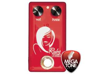 New Red Witch Seven Sisters Ruby Fuzz   Free Pedal Cable  