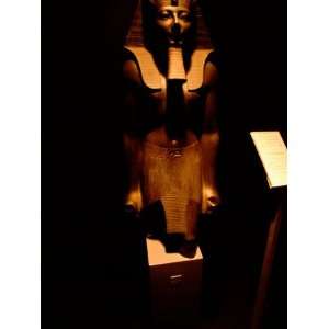 Statue of Tuthmosis III Made of Greywacke Stone, Luxor Museum, Luxor 