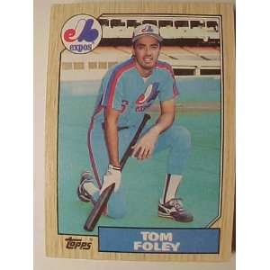  1987 Topps #78 Tom Foley