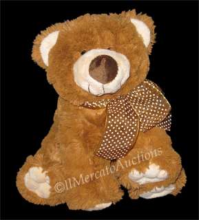 GANZ FORRESTER Plush Reddish Brown TEDDY BEAR Stuffed Animal Toy 9 