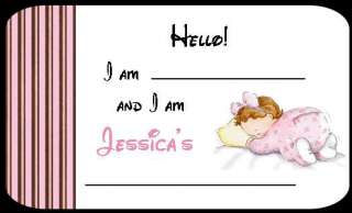 Baby Shower Personalized Large Name Tags Party Favors  