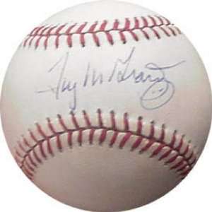 Tug McGraw Signed Baseball   JSA   Autographed Baseballs