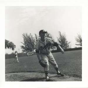 Warren Spahn Vintage Milwaukee Braves 3.5x3.5 Snapshot