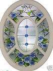 faux stained glass flower pot window cling items in Window Accents by 