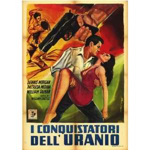  Uranium Boom (1956) 27 x 40 Movie Poster Italian Style A 