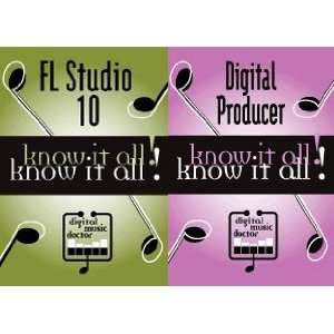  FL Studio 10 & Digital Producer Video Tutorials Musical 
