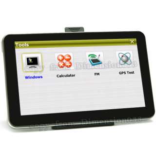 HD GPS Navigation Atlas 5 4GB Memory CE 6.0 128DDRII  