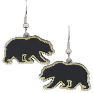  California Berkley Bears Dangle Earrings Sports 