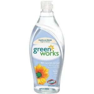  22 Oz Natural Dishwashing Liquid Detergent Bottle Office 